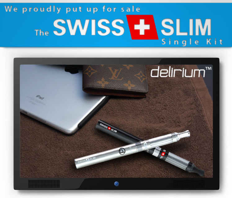 ESİGARA - delirium Swiss & Slim ( Metalik Siyah )