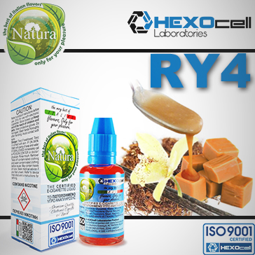 ELİKİT - NATURA - 30ml RY4 - 9mg %80 VG ( ORTA NİKOTİNLİ )