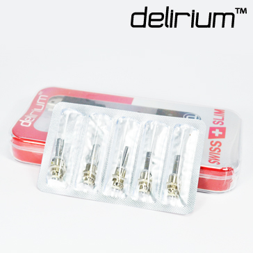 ATOMİZER - delirium Swiss & Slim 2Ω Atomizer Kafası ( 5x )