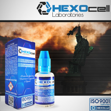 ELİKİT - HEXOCELL - 30ml LIBERTY - 9mg %80 VG ( ORTA NİKOTİNLİ )