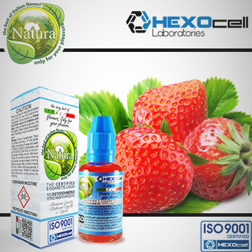 ELİKİT - NATURA - 30ml STRAWBERRY - 9mg %80 VG ( ORTA NİKOTİNLİ )