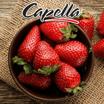 DIY - 10ml Capella Aroma - RF Sweet Strawberry (Düşük Isıda Buharlaşan Çilek)