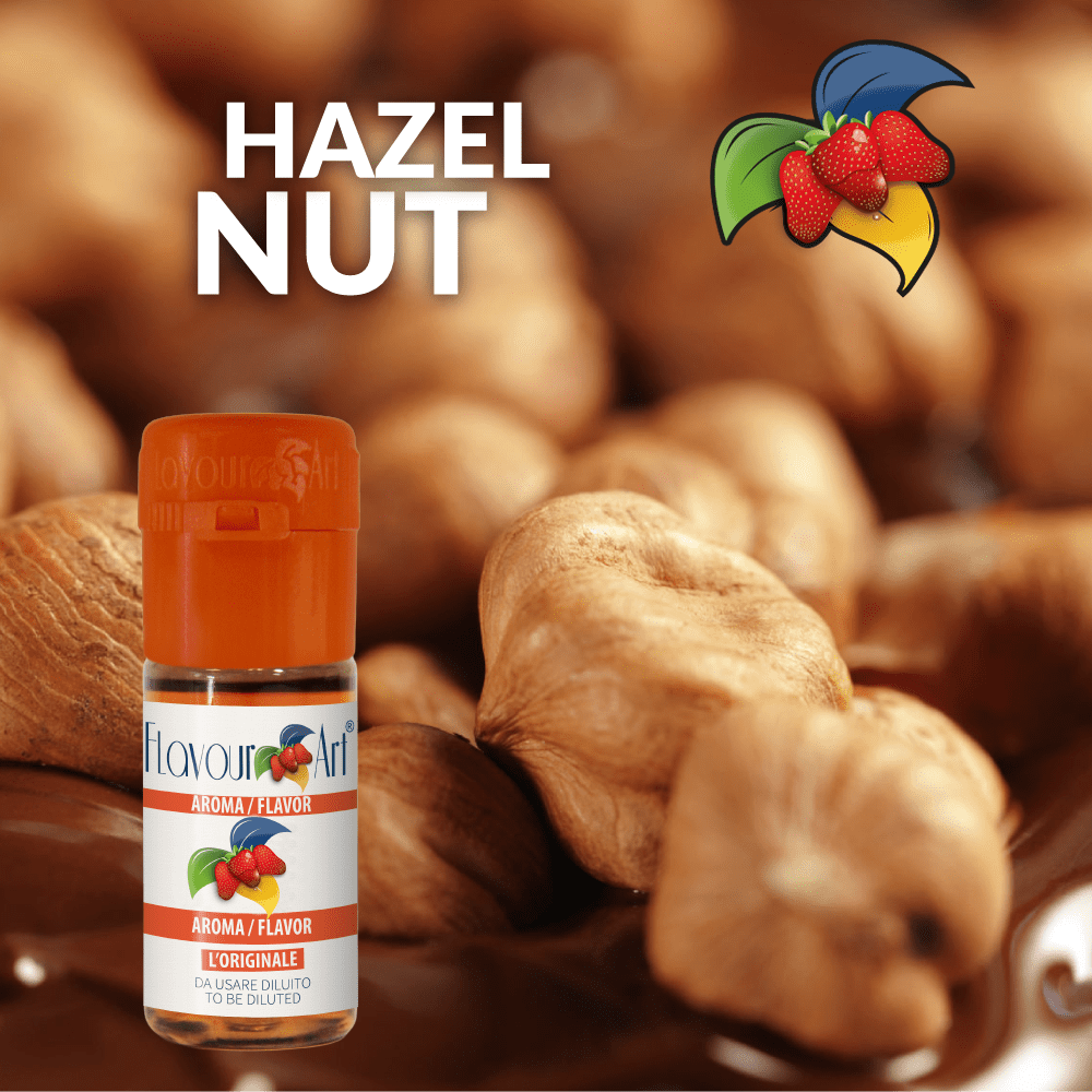 DIY 10ml FlavourArt Aroma Hazelnut (Kavrulmuş Fındık)