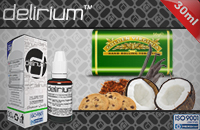 ELİKİT - DELIRIUM - 30ml COCO JUMBO - 9mg %80 VG ( ORTA NİKOTİNLİ ) görsel 1