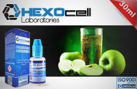 ELİKİT - HEXOCELL - 30ml APPLE SPARKLE - 6mg %80 VG ( DÜŞÜK NİKOTİNLİ ) görsel 1