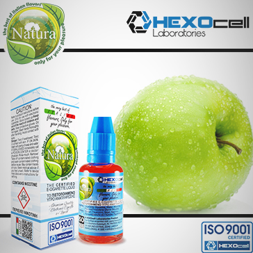 ELİKİT - NATURA - 30ml GREEN APPLE - 0mg %80 VG ( NİKOTİNSİZ )