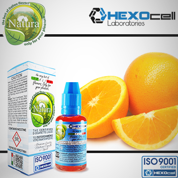 ELİKİT - NATURA - 30ml ORANGE - 9mg %80 VG ( ORTA NİKOTİNLİ )