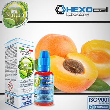 ELİKİT - NATURA - 30ml APRICOT - 9mg %80 VG ( ORTA NİKOTİNLİ )