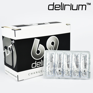 ATOMİZER - Kanger eVod//Delirium 69//Protank//Protank Mini için Başlıklar 2.4 ohm ( 5x ) 