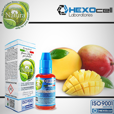 ELİKİT - NATURA - 30ml MANGO - 9mg %80 VG ( ORTA NİKOTİNLİ )