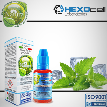 ELİKİT - NATURA - 30ml COOL MINT - 9mg %80 VG ( ORTA NİKOTİNLİ )