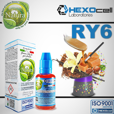 ELİKİT - NATURA - 30ml RY6 - 9mg %80 VG ( ORTA NİKOTİNLİ )