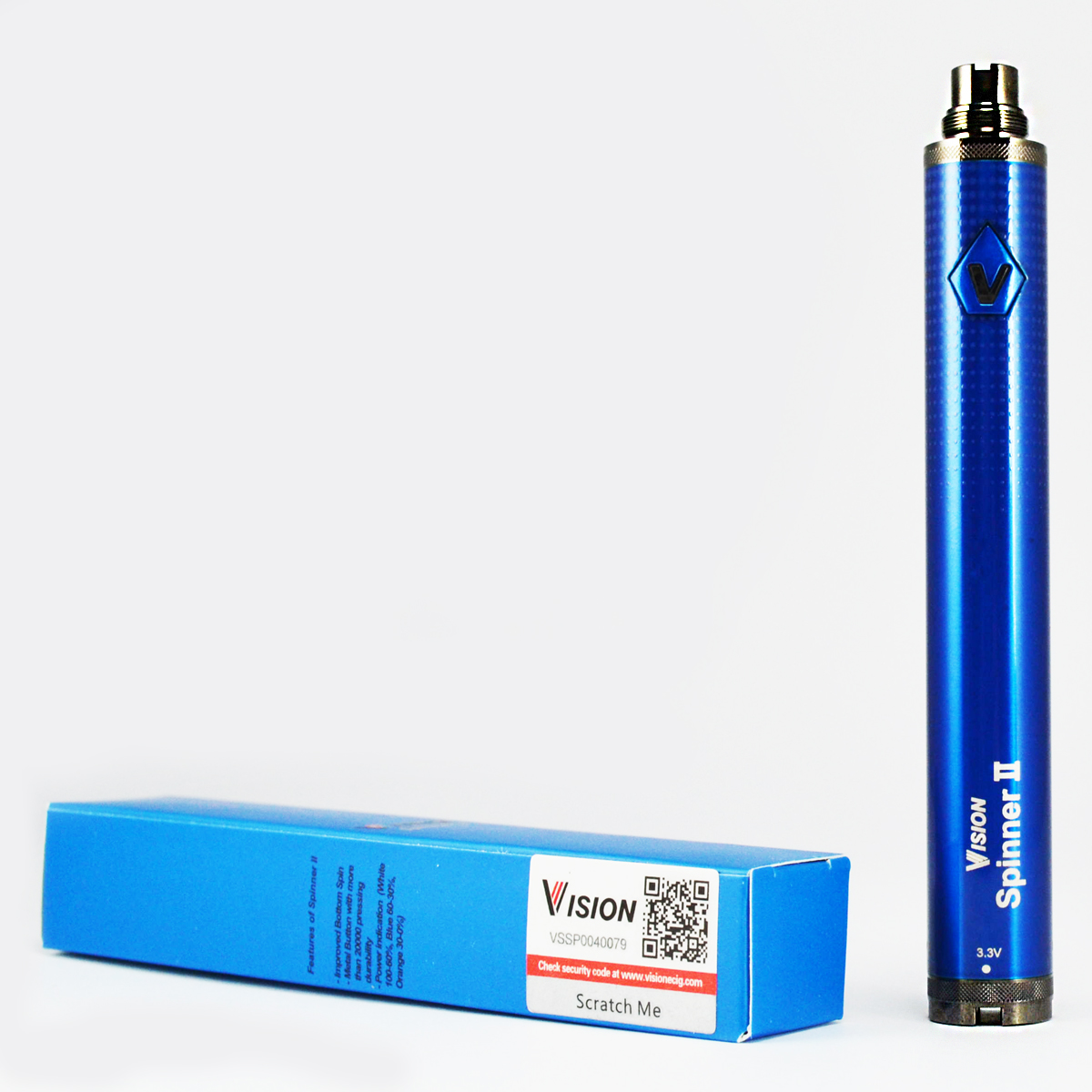 BATARYA - VISION Spinner 2 1600mAh VV Batarya ( Mavi )