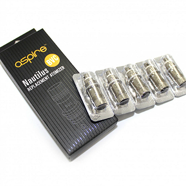 ATOMIZER - ASPIRE NAUTILUS için Başlıklar BVC 1.8 ohm (5x)