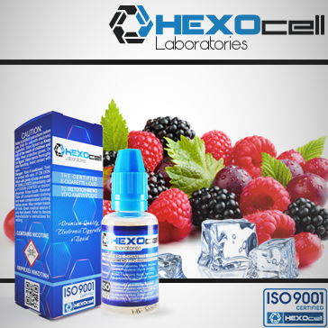 ELİKİT - HEXOCELL - 30ml FROZEN FRUITS - 18mg %80 VG ( YÜKSEK NİKOTİNLİ )