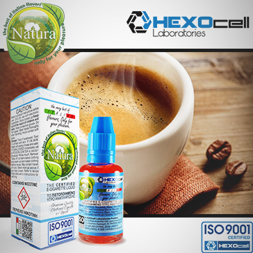 ELİKİT - NATURA - 30ml ESPRESSO - 9mg %80 VG ( ORTA NİKOTİNLİ )