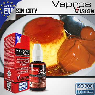 ELİKİT - VISION/VAPROS - 30ml SIN CITY - 9mg %80 VG ( ORTA NİKOTİNLİ )