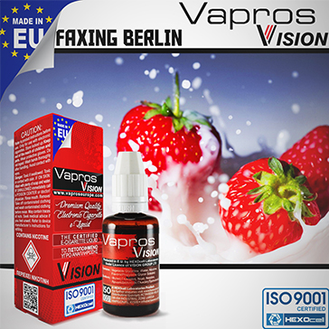 ELİKİT - VISION/VAPROS - 30ml FAXING BERLIN - 0mg %80 VG ( NİKOTİNSİZ ) 