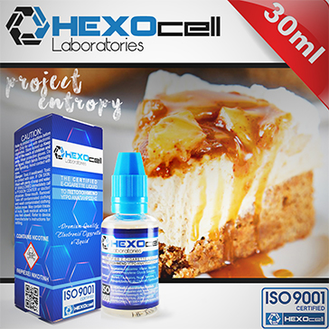 ELİKİT - HEXOCELL - 30ml PROJECT ENTROPY - 9mg %80 VG ( ORTA NİKOTİNLİ )