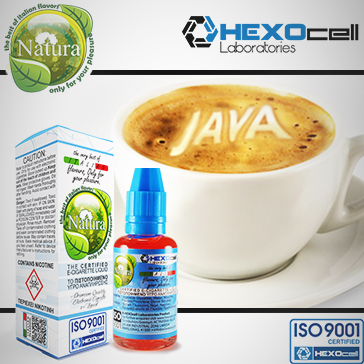 ELİKİT - NATURA - 30ml JAVA COFFEE - 0mg %80 VG ( NİKOTİNSİZ )