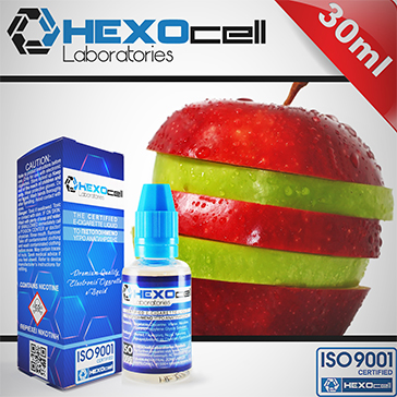 ELİKİT - HEXOCELL - 30ml DOUBLE APPLE - 6mg %80 VG ( DÜŞÜK NİKOTİNLİ )