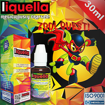 ELİKİT - LIQUELLA - 30ml ZOOL QUEST - 3mg %80 VG ( ÇOK DÜŞÜK NİKOTİNLİ )