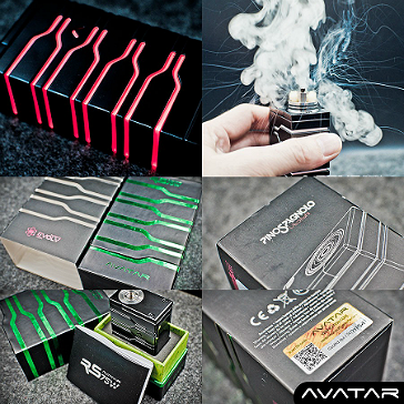 ESİGARA - Puff AVATAR RS DNA75 ( Siyah )