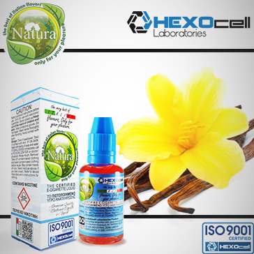 ELİKİT - NATURA - 30ml VANILLA - 9mg %80 VG ( ORTA NİKOTİNLİ )