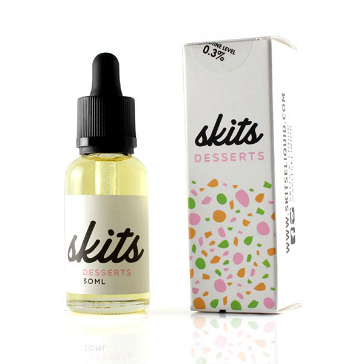 ELİKİT - BREWELL VAPORY - 30ml SKITS DESSERTS - 0mg %70 VG ( NİKOTİNSİZ )