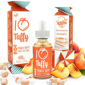 ELİKİT - MAD HATTER - 60ml I LOVE TAFFY - 9mg %70 VG ( ORTA NİKOTİNLİ )