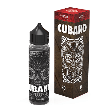 ELİKİT - VGOD - 60ml CUBANO - 3mg %80 VG ( ÇOK DÜŞÜK NİKOTİN )