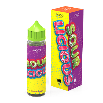 ELİKİT - VGOD - 60ml SOURLICIOUS - 3mg %80 VG ( ÇOK DÜŞÜK NİKOTİN )