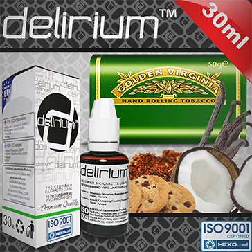 ELİKİT - DELIRIUM - 30ml COCO JUMBO - 9mg %80 VG ( ORTA NİKOTİNLİ )