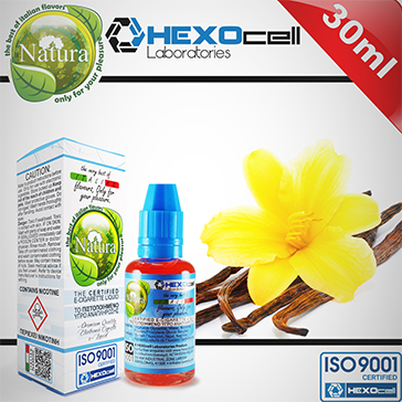 ELİKİT - NATURA - 30ml VANILLA BOURBON - 0mg %80 VG ( NİKOTİNSİZ )