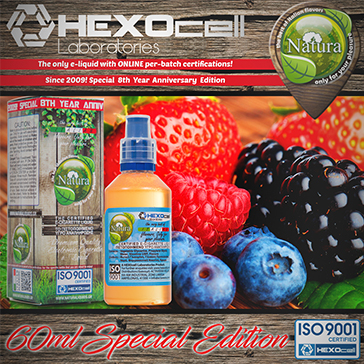 ELİKİT - NATURA SPECIAL - 60ml FOREST FRUITZ - 9mg Yüksek VG ( ORTA NİKOTİNLİ )