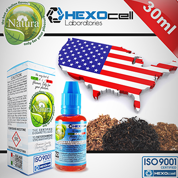 ELİKİT - NATURA - 30ml AMERICANO - 9mg %80 VG ( ORTA NİKOTİNLİ )