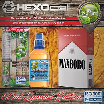 ELİKİT - NATURA SPECIAL - 60ml MAXBORO - 9mg Yüksek VG ( ORTA NİKOTİNLİ )