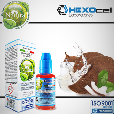 ELİKİT - NATURA - 30ml COCONUT - 0mg %80 VG ( NİKOTİNSİZ )